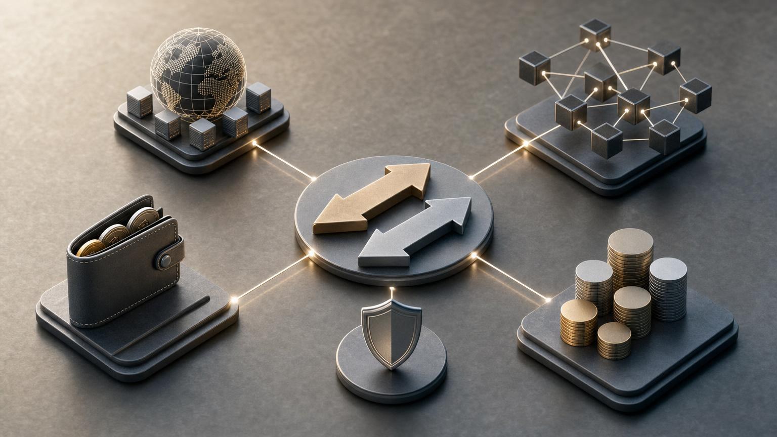 Tabel de analiză pentru compararea direcțiilor de schimb cripto după suma primită, rețea, comisioane și condiții de executare